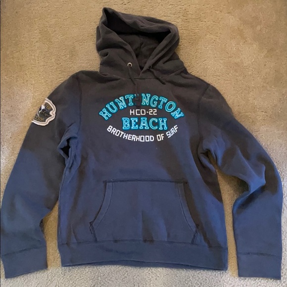 Hollister Gray Hoodie - Picture 1 of 1